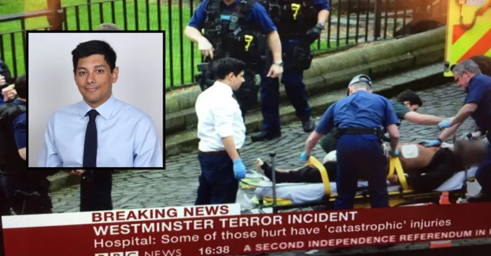 A Sri Lankan Origin Doctor was the First to respond on the Scene at Westminster when the Attack Happened