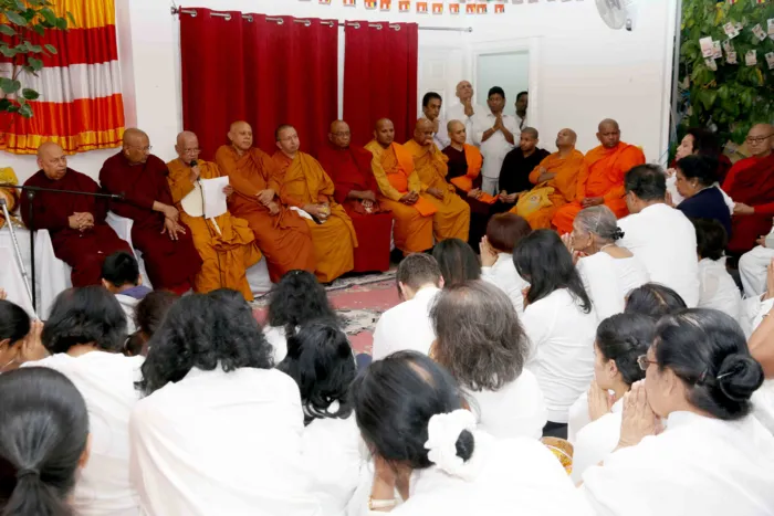 Atavisi Buddha Pujava & Katina Ceremony, Kingsbury Buddhist Temple