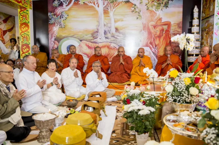 Annual Kathina Pinkama at Paris International Buddhist Centre 2017