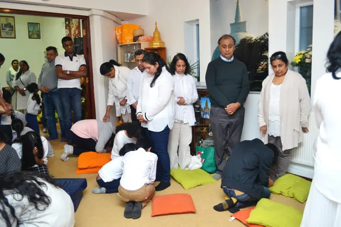 Mawpiya vandana programme at Birmingham, Jethavana Buddhist Vihara 2018