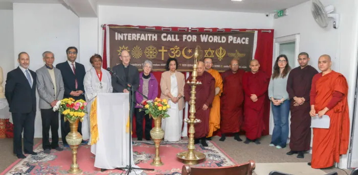 INTERFAITH CALL FOR WORLD PEACE-TSUNAMI COMMEMORATION AT KINGSBURY TEMPLE