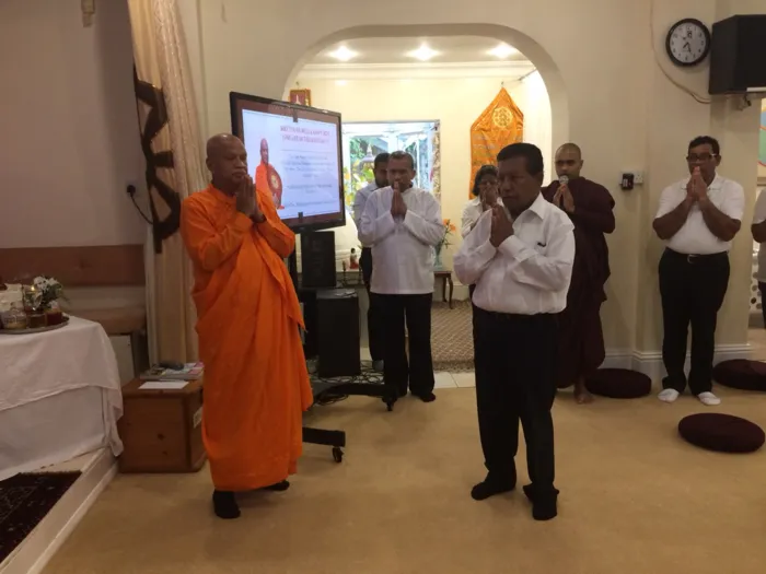 TBV Devotees Felicitates Most Ven. Pahalagama Sri Somarathana Nayaka Thero