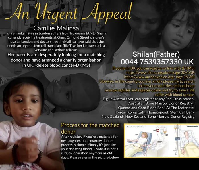 An Urgent Appeal for Camllie Malinsa