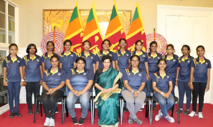 Sri Lanka High Commission welcomes a multi-school Girl Guide contingent from Sri Lanka