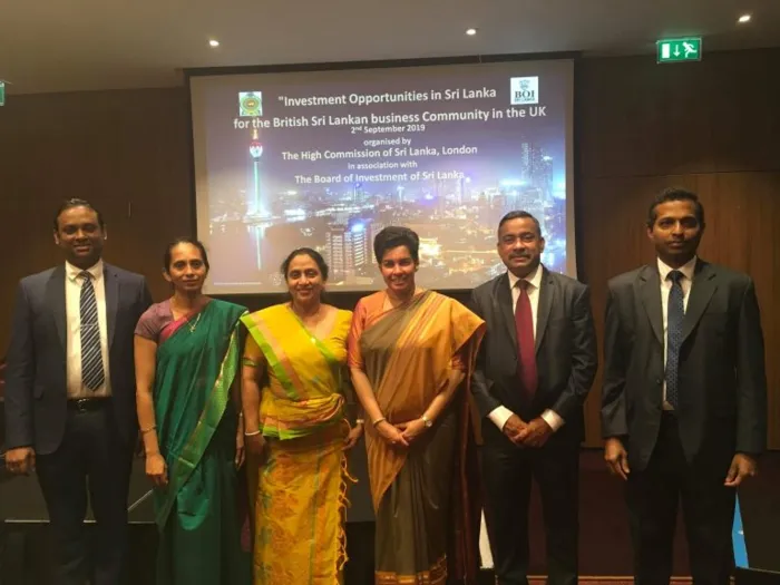 Sri Lanka High Commission in London conducts economic outreach programme on ‘Investment and Trade Opportunities in Sri Lanka’ targeting the British – Sri Lankan community