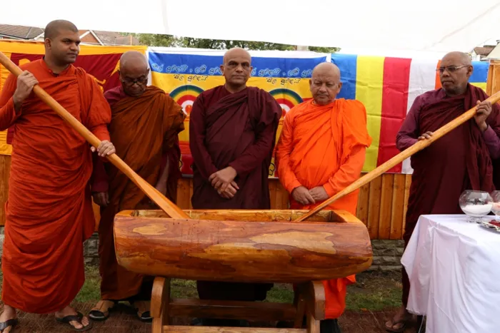 Redbridge Buddhist Cultural Centre Katina Ceremony and Katina Cheevara Pandu Peweema 2019