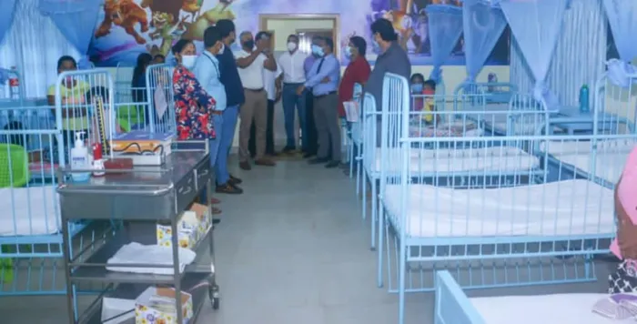 Renovation Work at the Kahatagasdigiliya Base Hospital Children's Ward