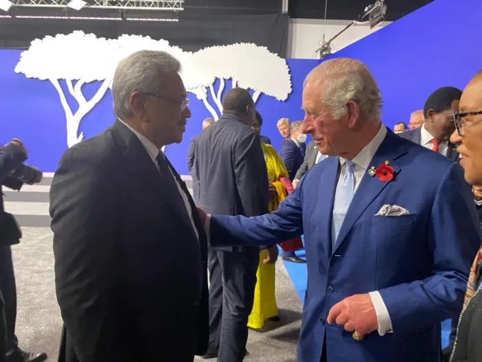President Gotabaya Rajapaksa participates at the World Leaders Summit of COP26