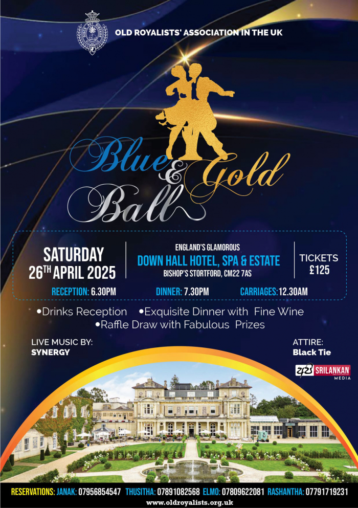 Quintessentially Royal, the Blue & Gold Ball 2025