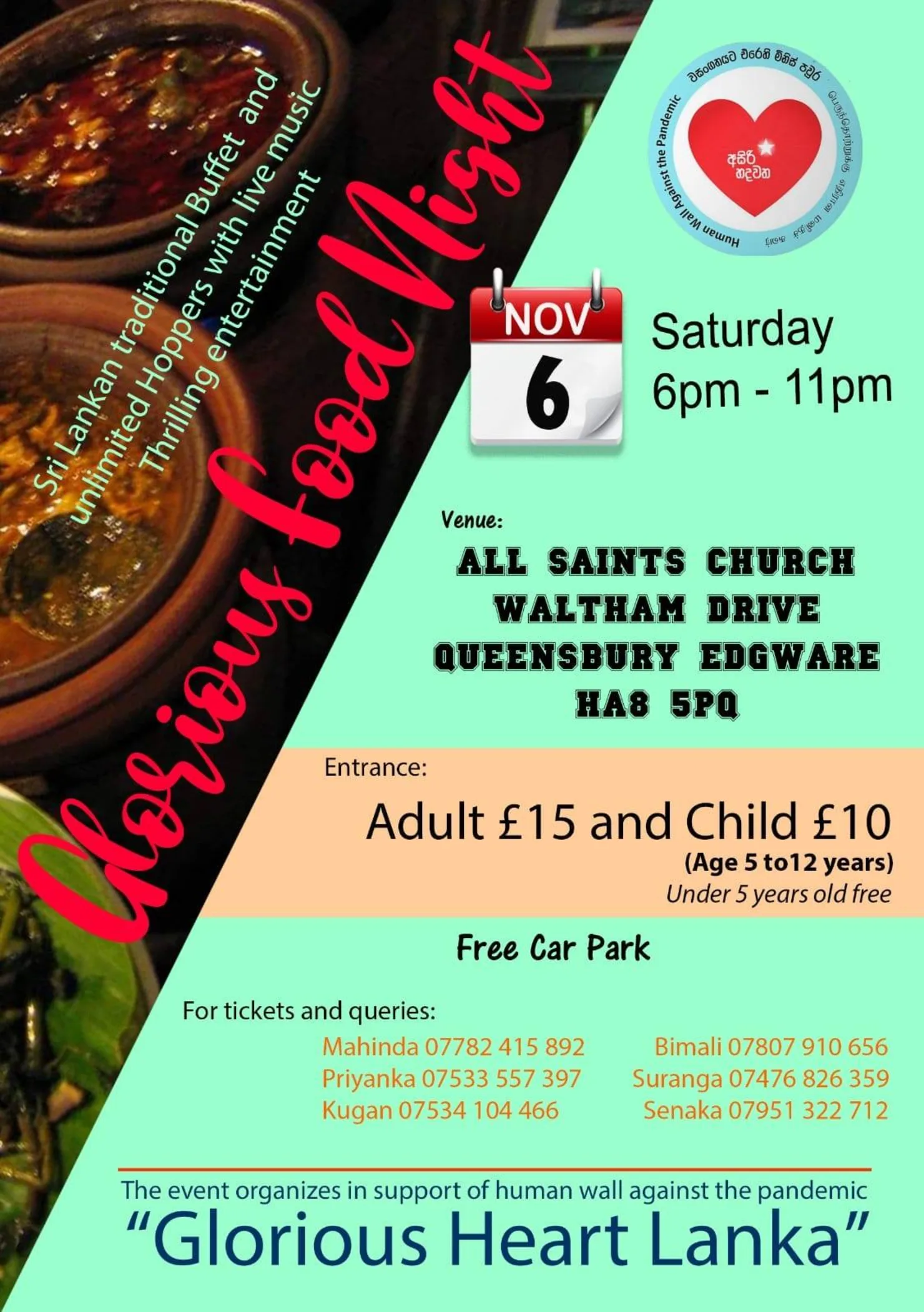 Glorious Food Night 2021