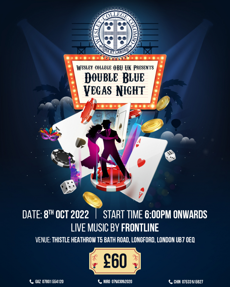 Double Blue Vegas Night 2022