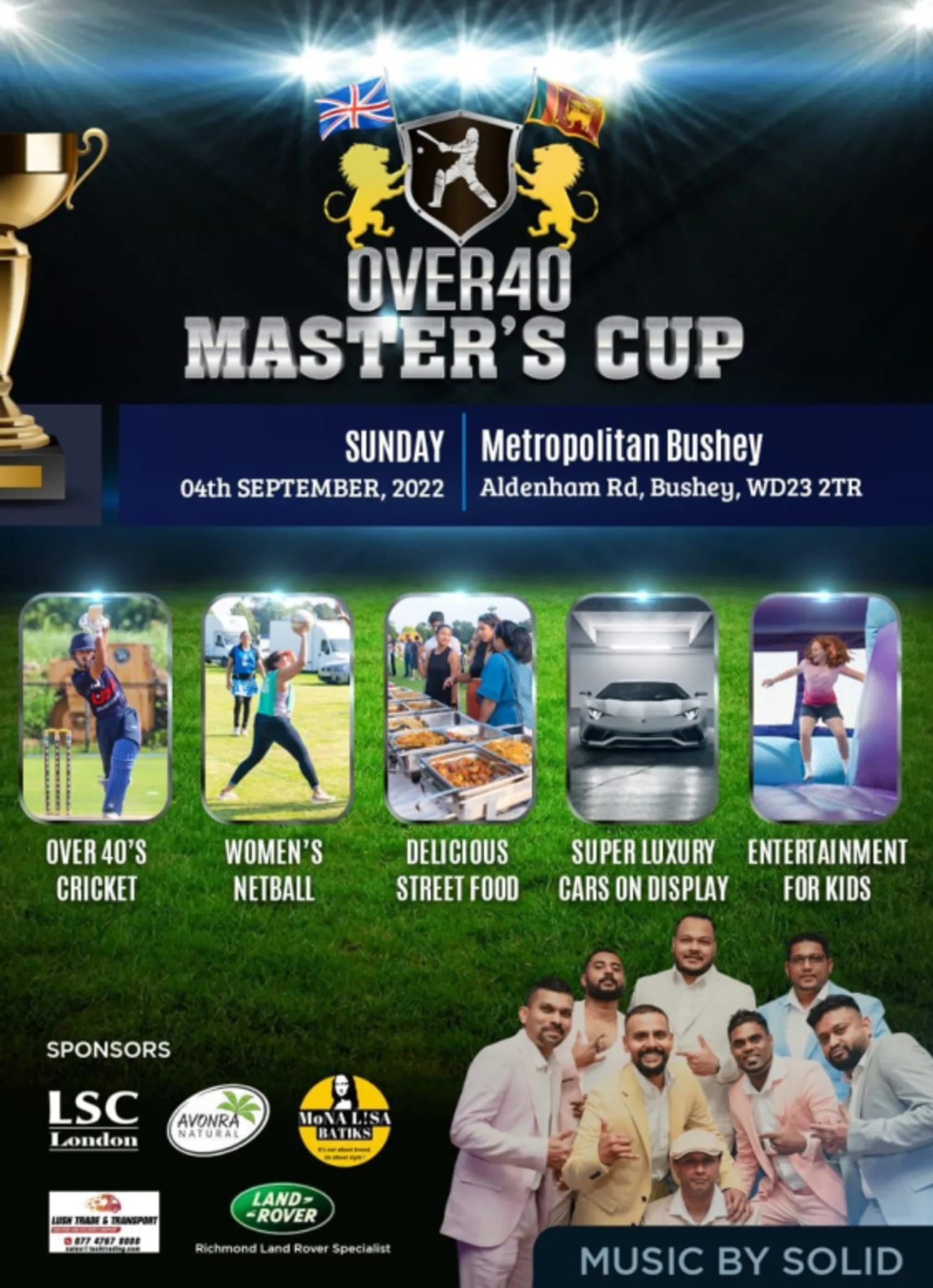 Sri Lankan Schools Over 40's Masters Cup 2022