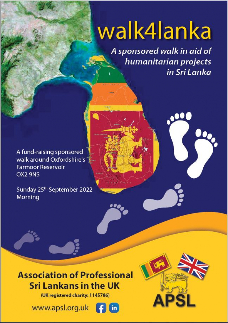 APSL Sponsored Walk - walk4lanka 2022