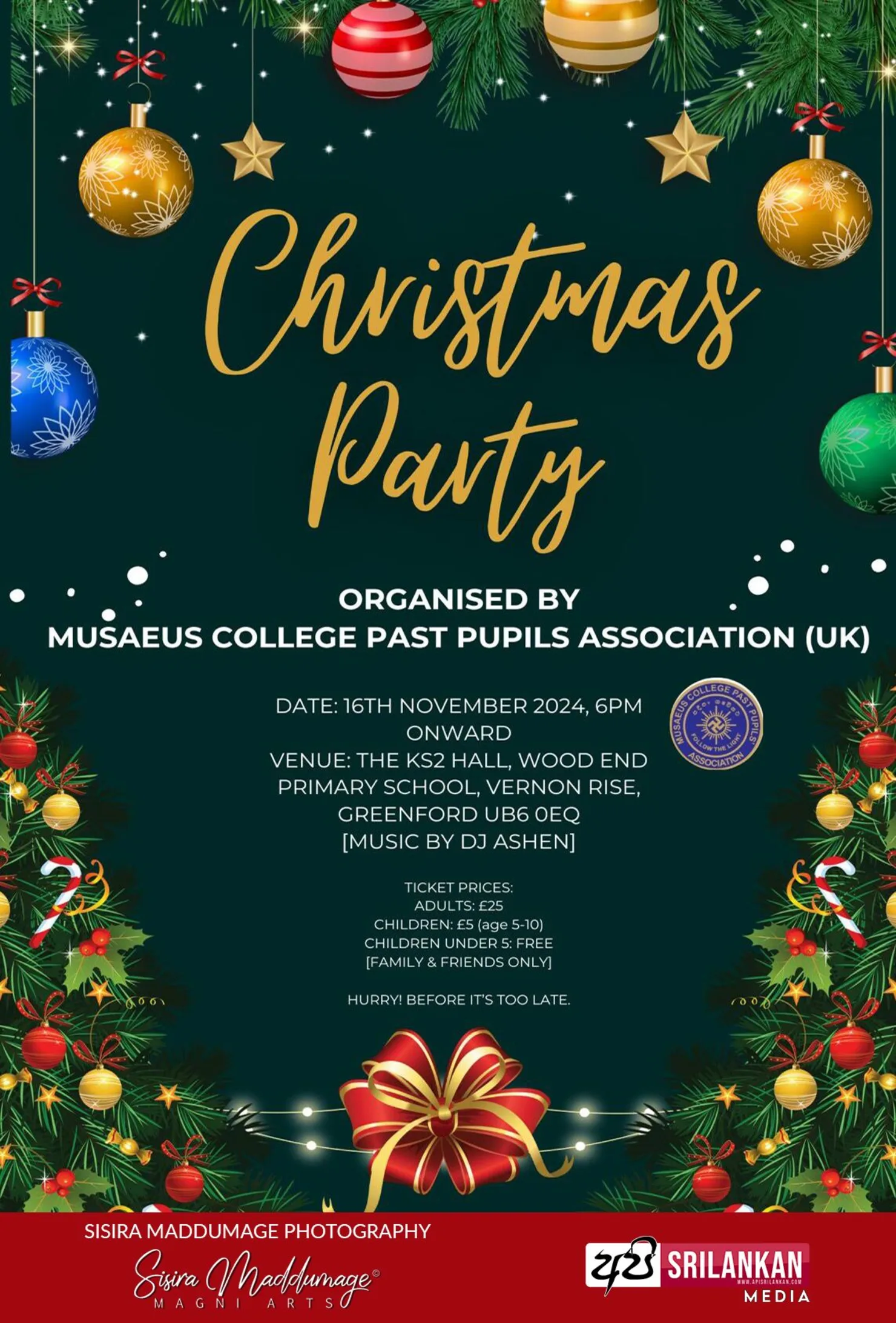 Musaeus Christmas Party 2024