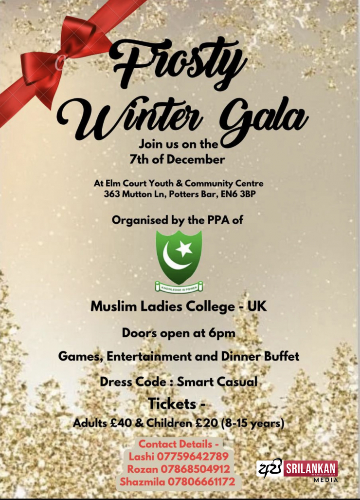 Frosty Winter Gala Dinner 2024