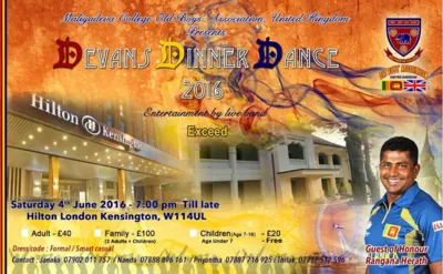 Devans Dinner Dance 2016