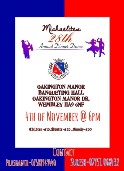 Michaelites 28th Annual Dinner Dance