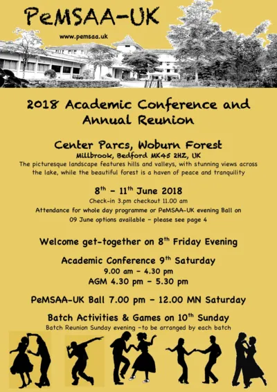 2018 Academic Conference and Annual Reunion | PeMSAA-UK