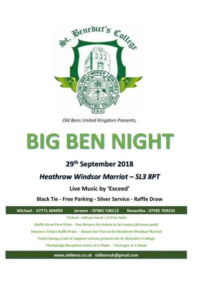 Big Ben Night 2018