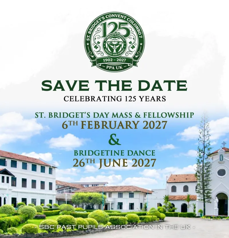 St. Bridget’s Convent Colombo 7 PPA UK 125th Anniversary Celebrations