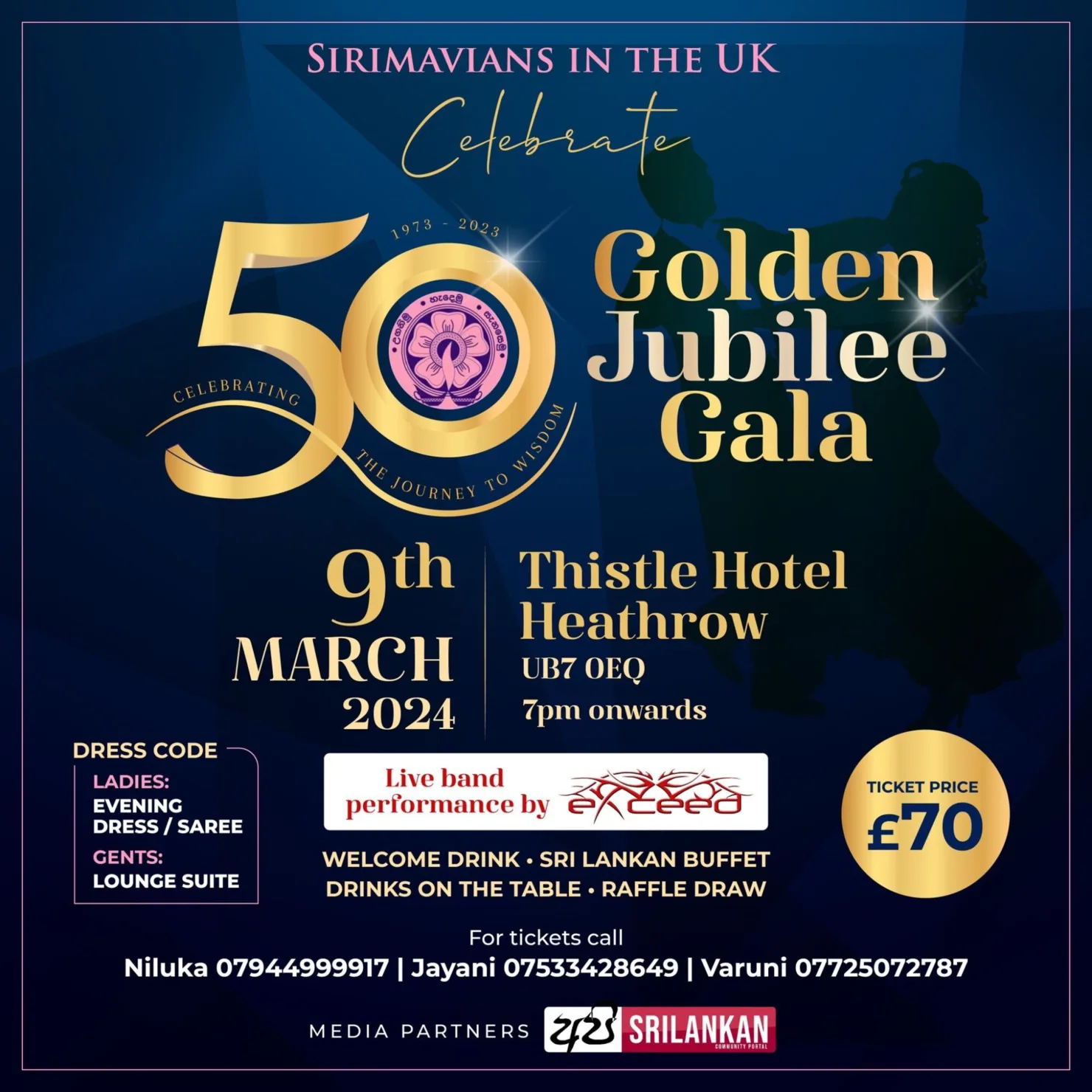 Sirimavo Golden Jubilee Gala 2024