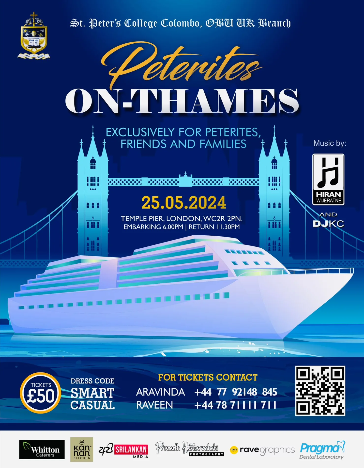 Peterites on Thames 2024