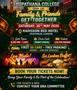 Isipathana Family & Friends Get-Together - 2026