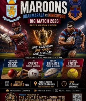 The Battle of the Maroons – UK 2026