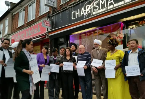 SEEMA MALHOTRA MP BACKS SMALL BUSINESSES SATURDAY