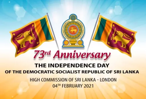 Sri Lanka High Commission UK Celebrates 73rd Anniversary of Independence Day