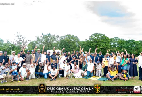 SAC OBA UK and DSSC OBA UK Come Together for an Exciting Cricket Fixture