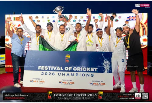 Festival of Cricket 2026: Isipathana Crowned Champions as Sri Lankan Community Celebrates...