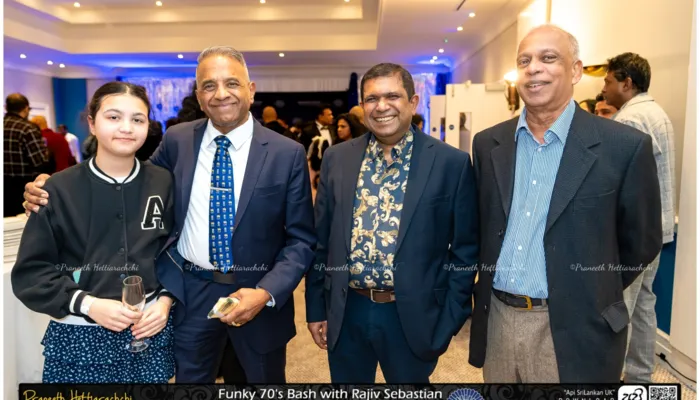 Funky 70's Bash with Rajiv Sebastian - Ananda Balika 2026