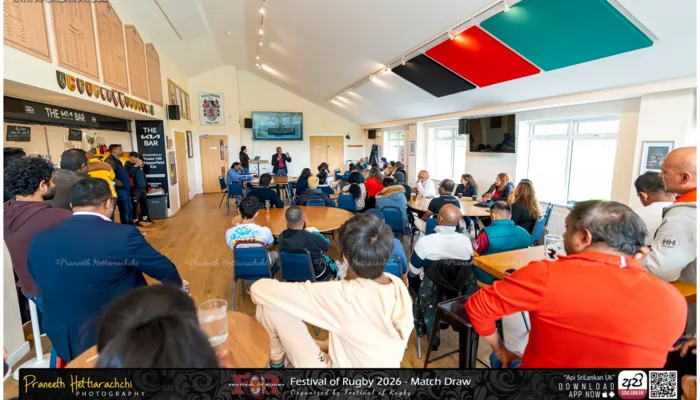 Festival of Rugby 2026 - Match Draw