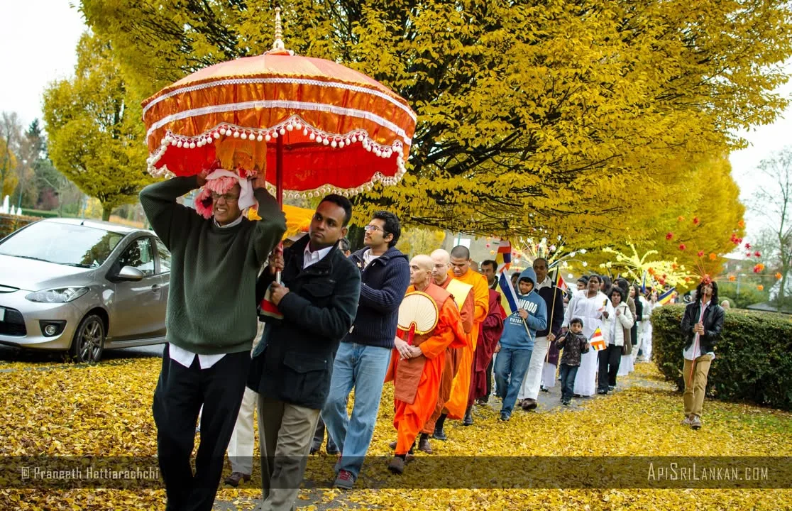 Letchworth Vihara Katina Ceremony