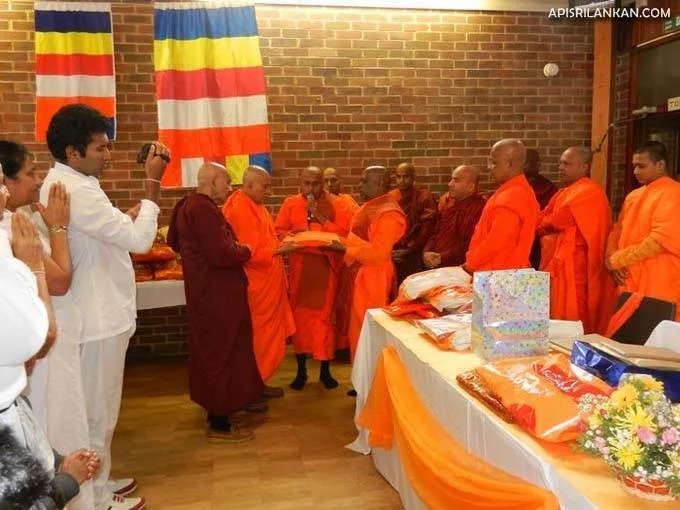 Letchworth Vihara Katina Ceremony