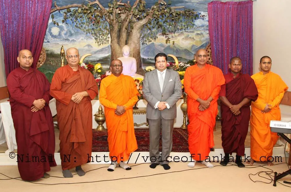 farewell to Ven. Chandrajothi Nayaka Thera - Thames Buddhist Viha