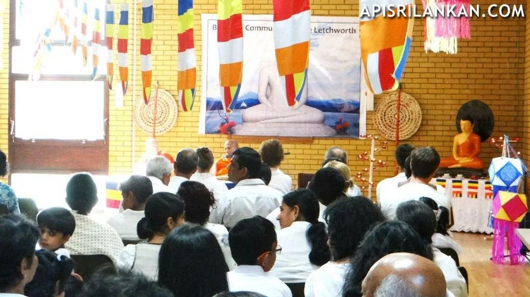 Wesak celebrations at Letchworth Buddhist Vihara