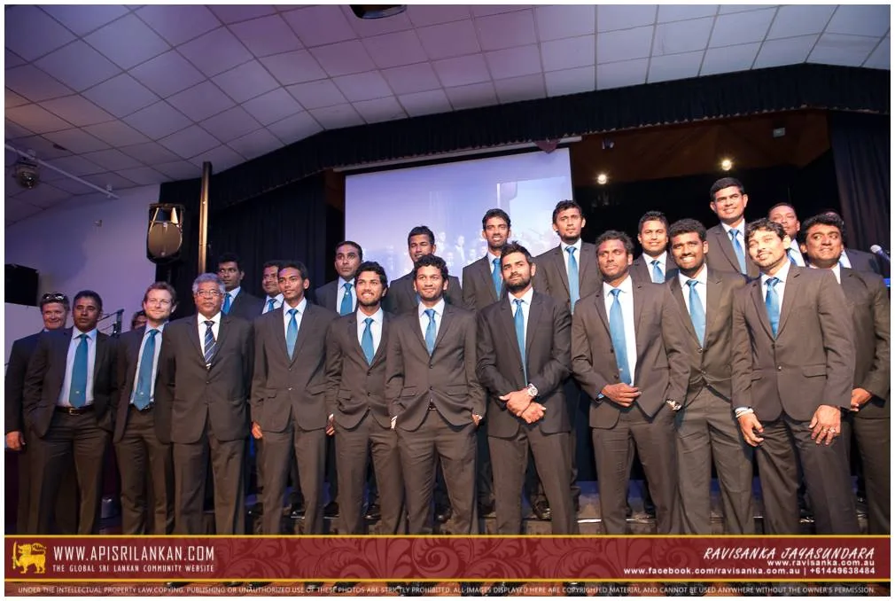 The Cricket World Cup 2015 Gala Dinner
