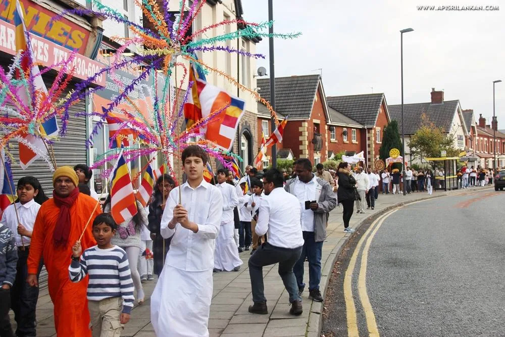 Kathina Celebrations - Sri Sambuddha Vihara in Liverpool
