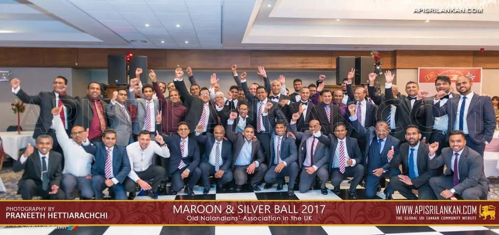 Maroon & Silver Ball 2017 organized by Nalanda OBA UK