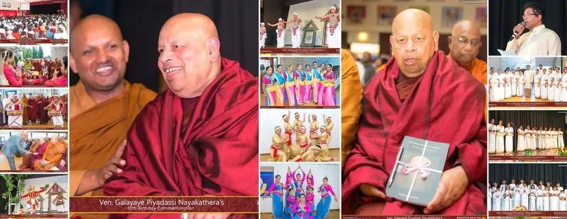 Ven. Galayaye Piyadassi Nayakathera's  70th  Birthday C. Ceremony