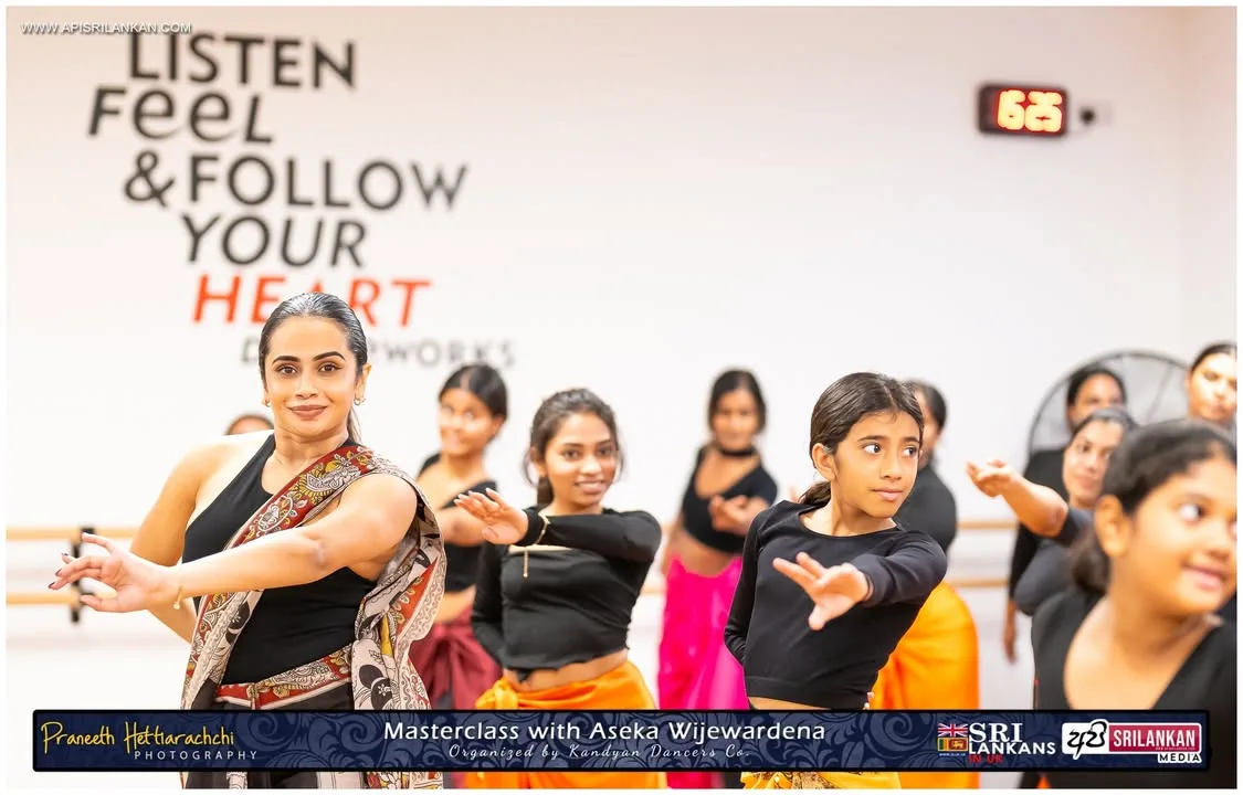 Masterclass with Aseka Wijewardena hosted by Kandyan Dancers Co.