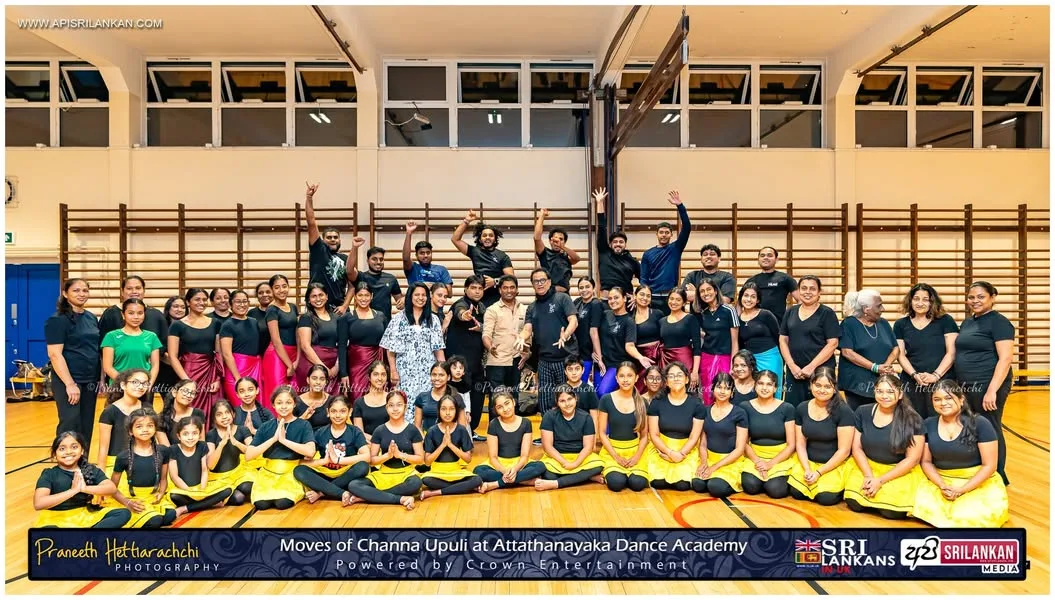 Moves of Channa Upuli at Aththanayaka Dance Academy