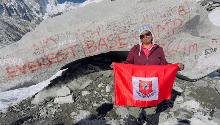 Dr. Rehana Shakir Makes History with Everest Base Camp Trek