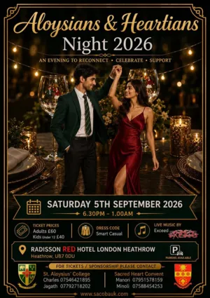Aloysians & Heartians Night 2026