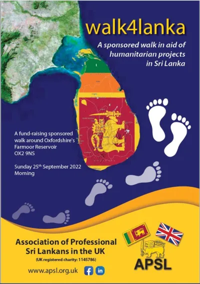 APSL Sponsored Walk - walk4lanka 2022