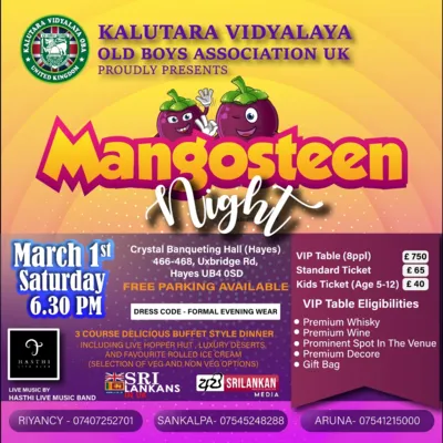 Mangosteen Night 2025