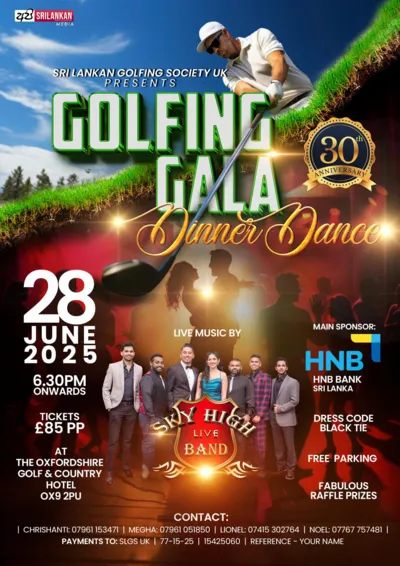 Golfing Gala Dinner Dance 2025