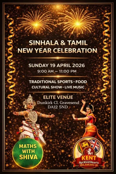 Kent Sinhala & Tamil New Year Celebration 2026